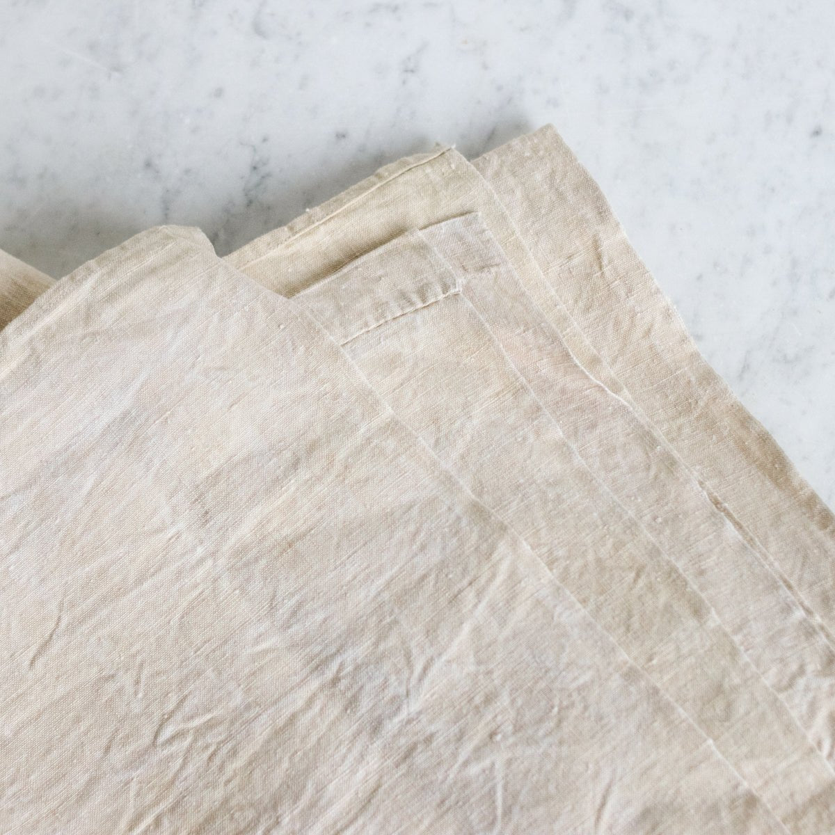 Monogrammed Vintage Chanvre - elsie green - Textiles