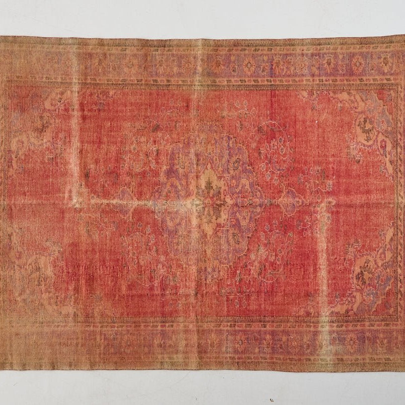Montpelier Vintage Rug | 7'1.5" x 9'10.5" - elsie green - textiles