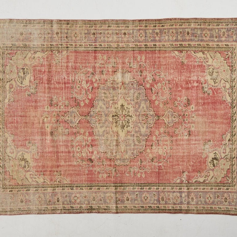 Montpelier Vintage Rug | 7'1.5" x 9'10.5" - elsie green - textiles