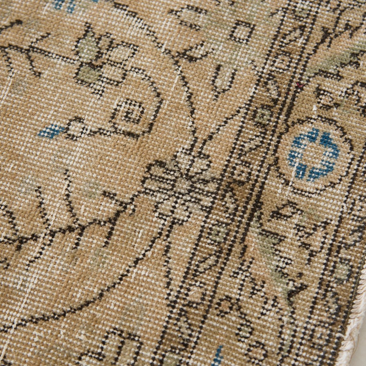 Morlaix Vintage Rug | 2'8" x 6'3" - elsie green - textiles
