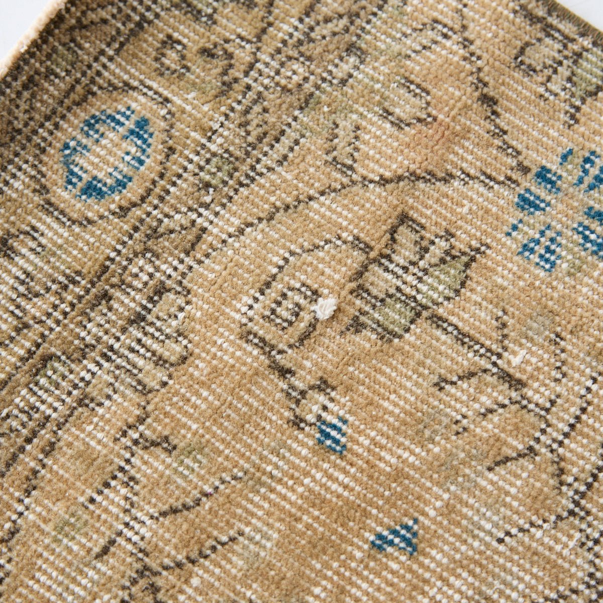 Morlaix Vintage Rug | 2'8" x 6'3" - elsie green - textiles