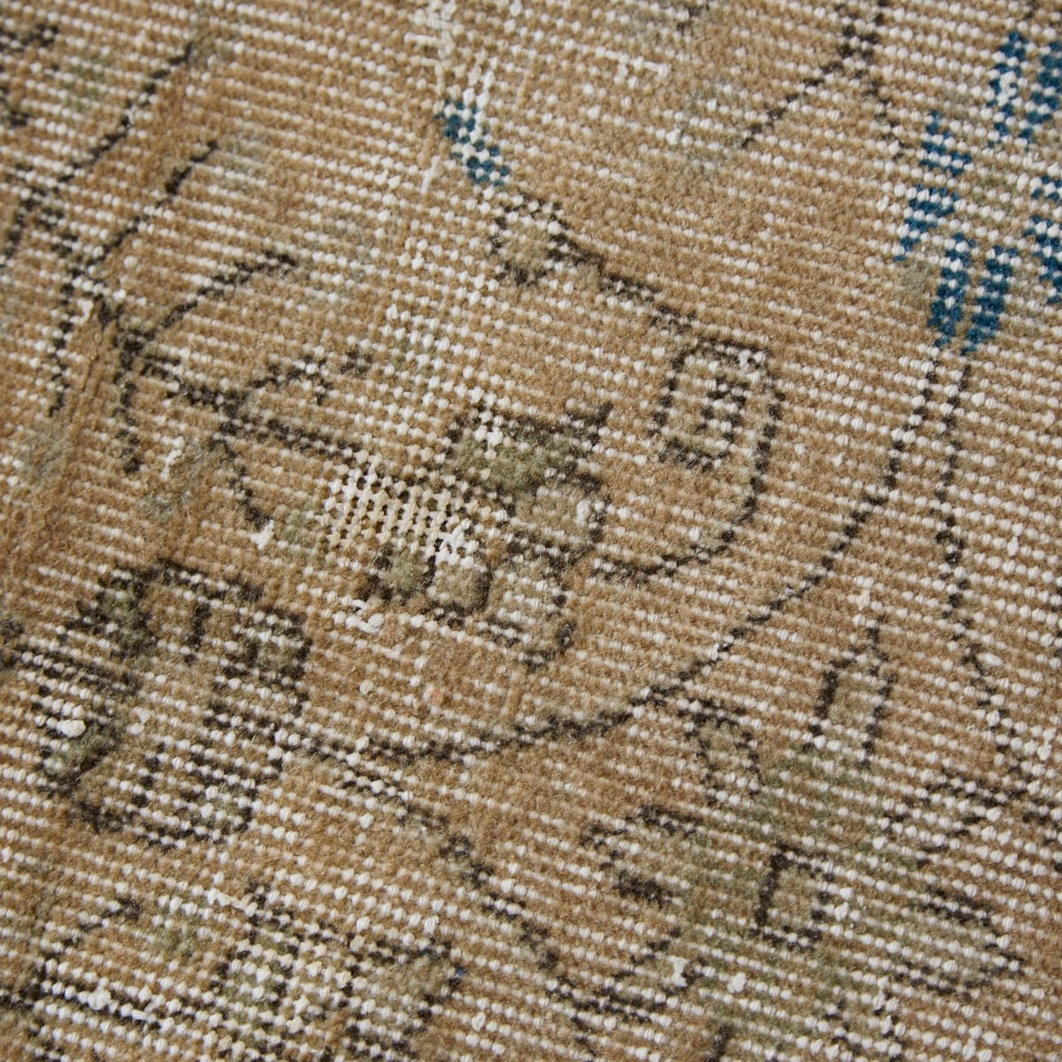 Morlaix Vintage Rug | 2'8" x 6'3" - elsie green - textiles