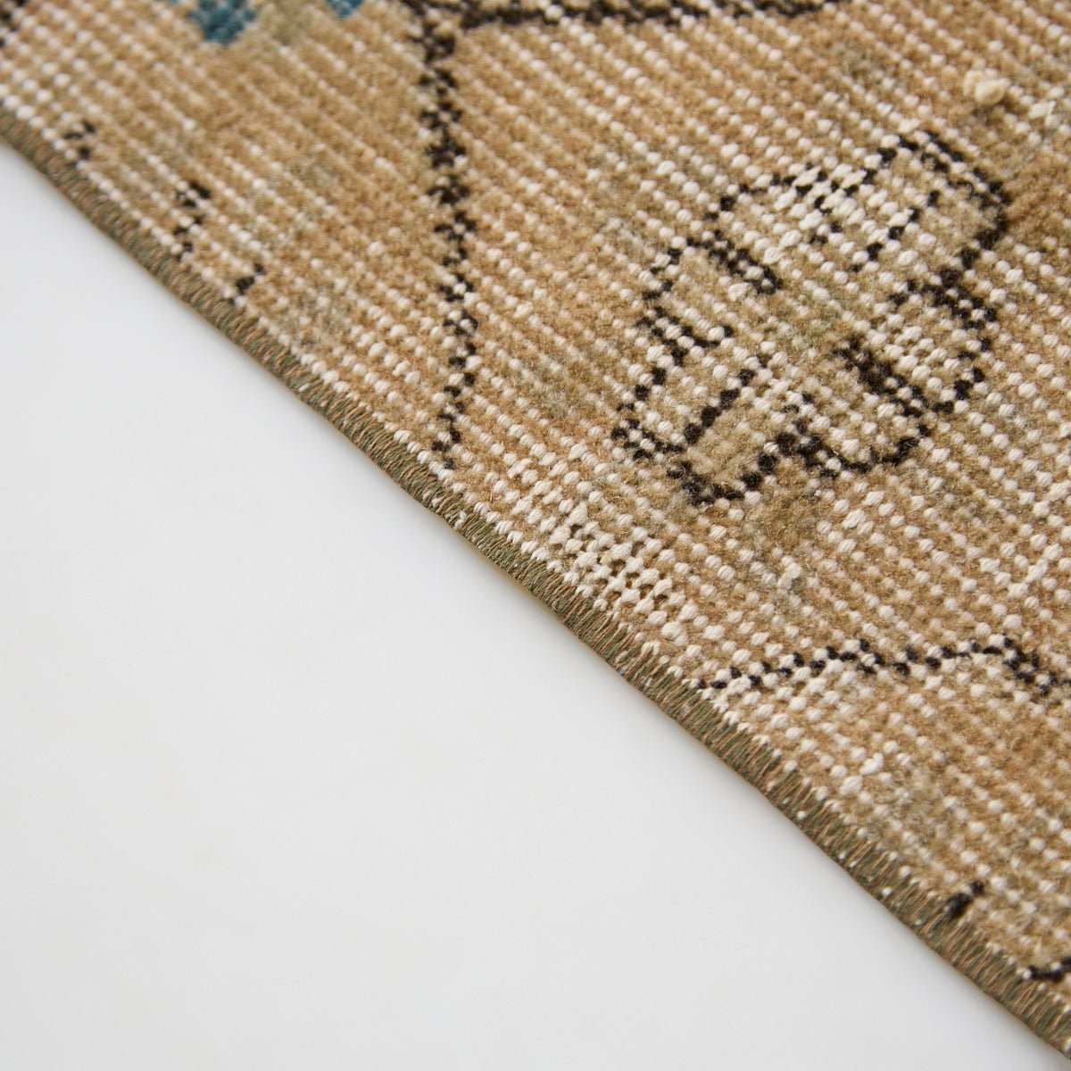 Morlaix Vintage Rug | 2'8" x 6'3" - elsie green - textiles