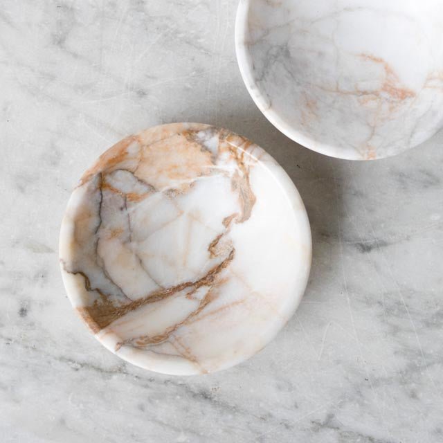 Moroccan Marble Bowl Set of 4 - elsie green - the french kitchen