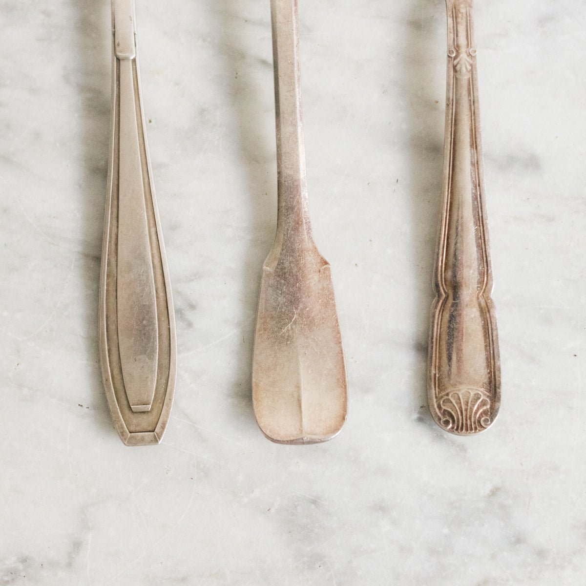 Moroccan Tray and Vintage Silver Spreader - elsie green - the french kitchen