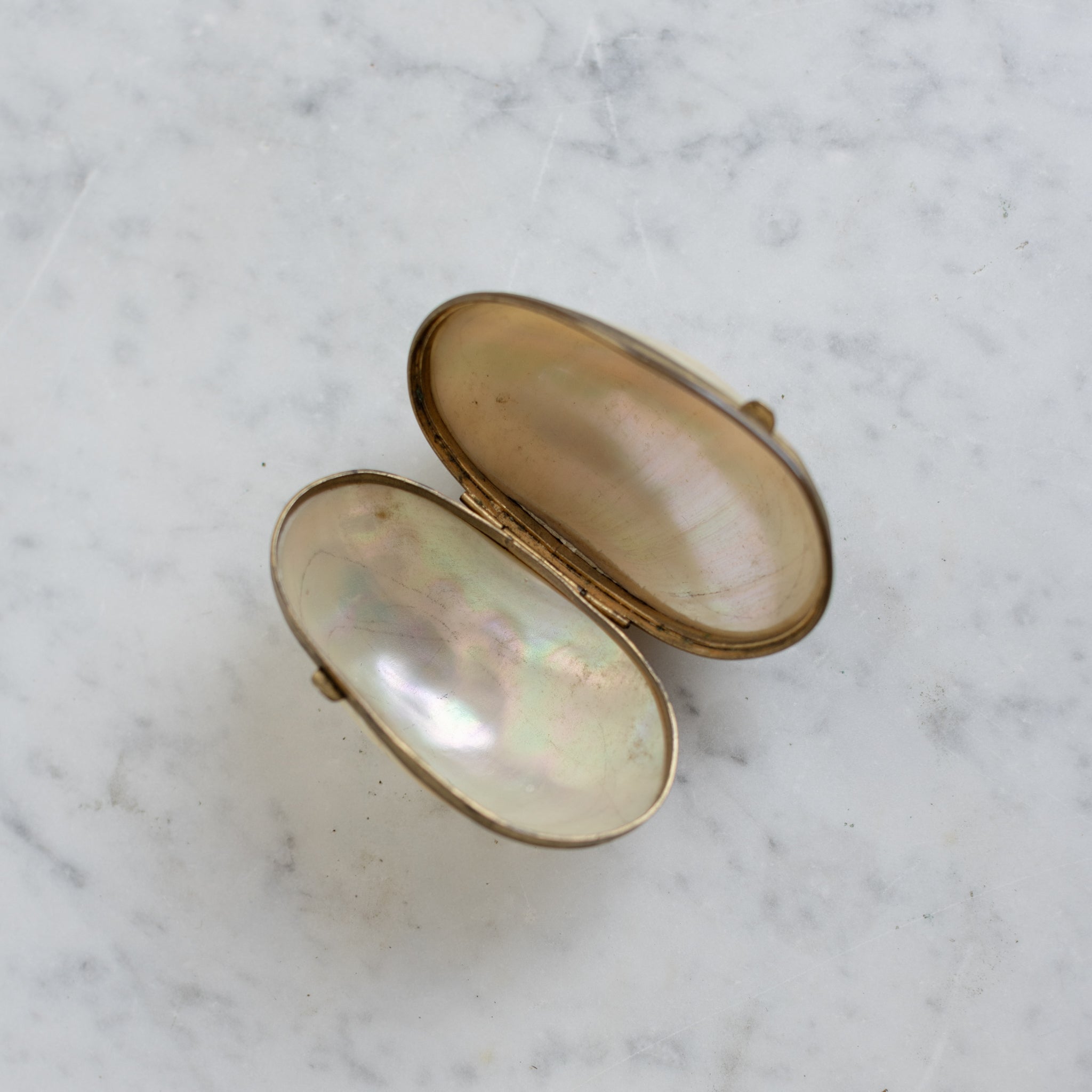 Mother of Pearl Pillbox - elsie green - decor