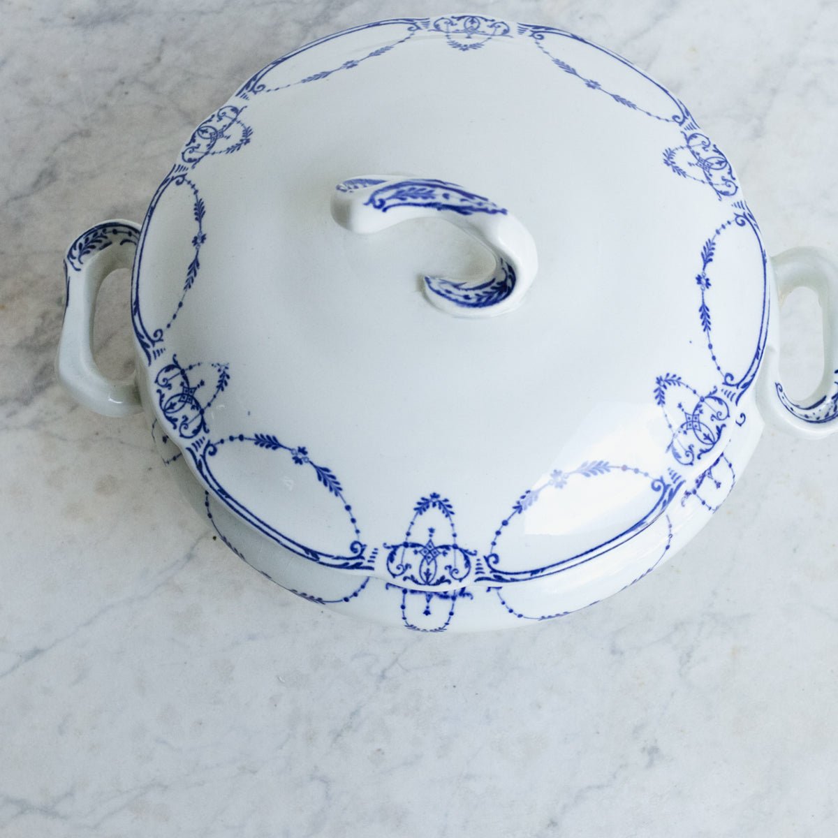 Moustiers No. 5 Transferware Tureen - elsie green - The French Kitchen