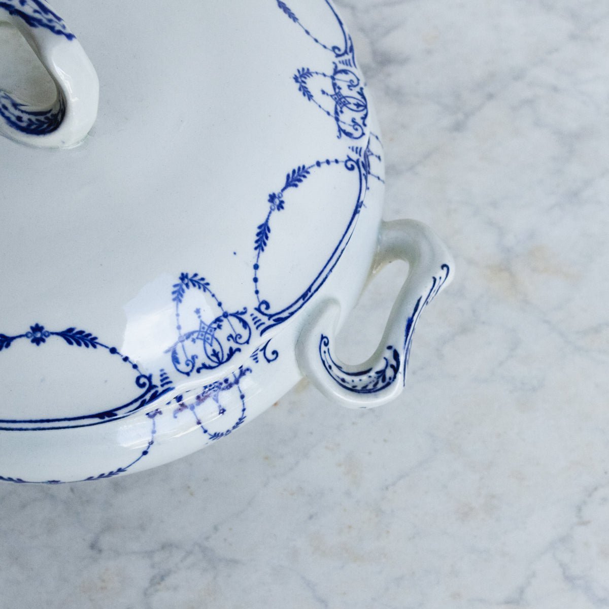 Moustiers No. 5 Transferware Tureen - elsie green - The French Kitchen