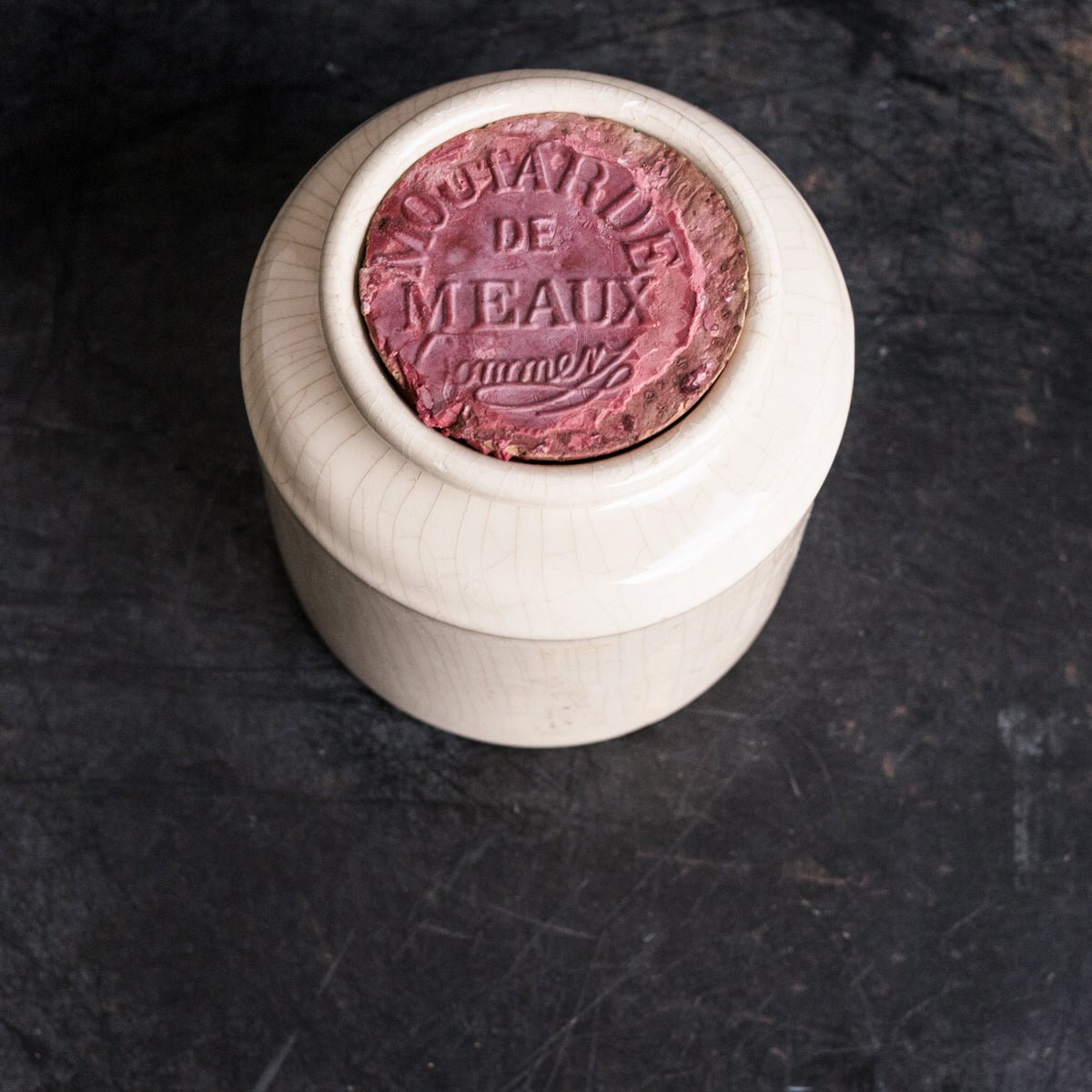 Mustard Pot with Waxed Cork - elsie green -