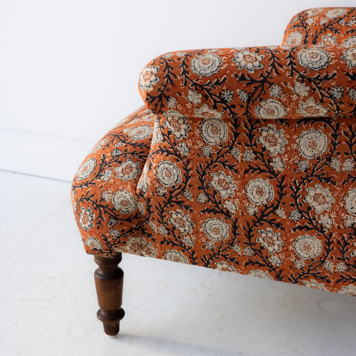 Napoleon III Arm Chair | Marielle Saffron - elsie green - furniture