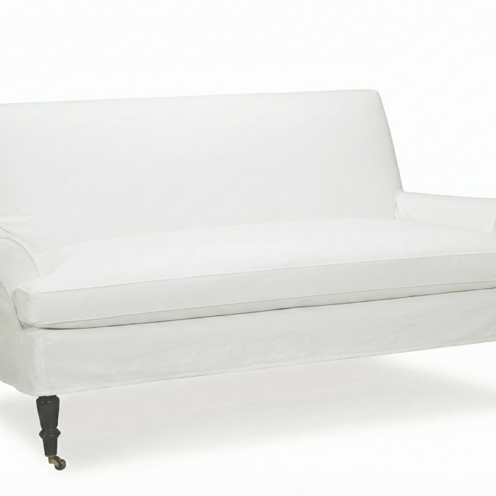 Napoleon Slipcovered Loveseat - elsie green - furniture