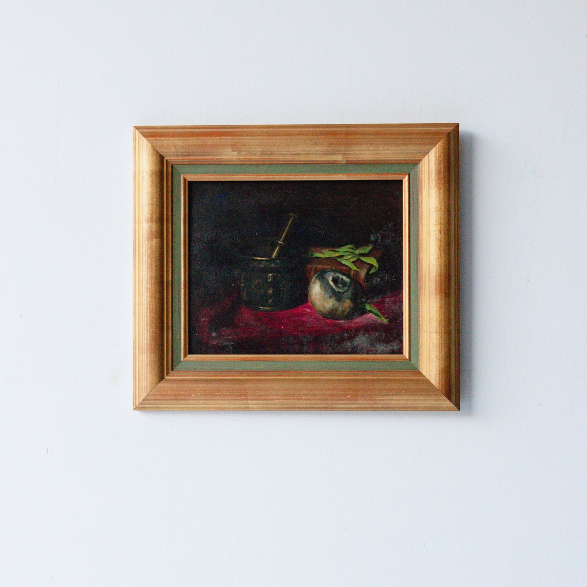 Nature Morte à la Verveine Oil Painting - elsie green - art