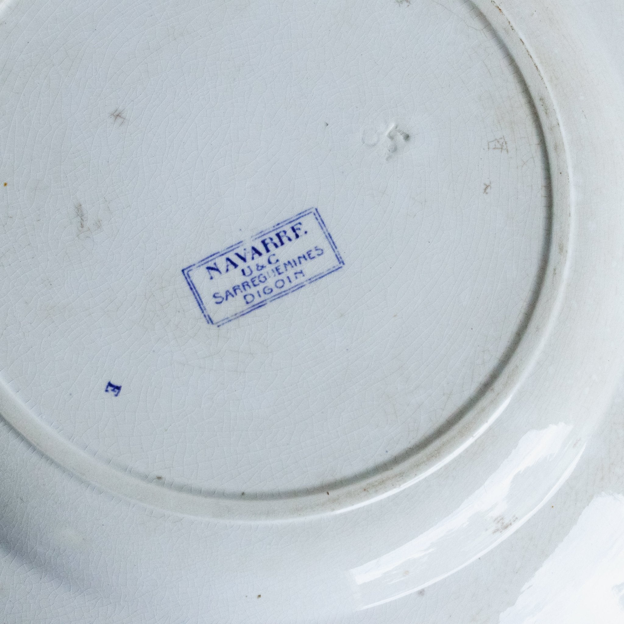 Navarre Transferware Platter - elsie green - The French Kitchen