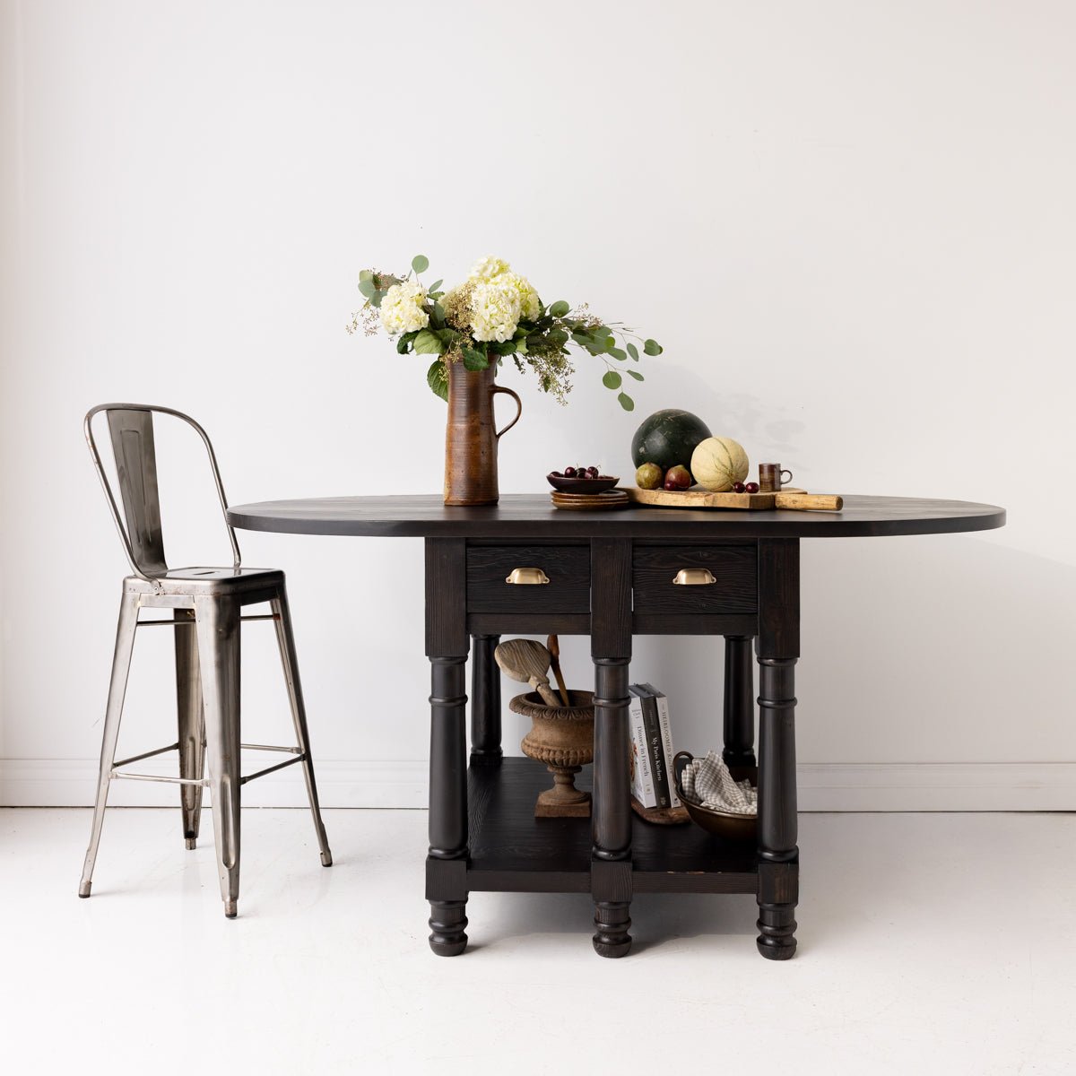Newport Reclaimed Wood Kitchen Island | Floor Sample - elsie green - reclaimed wood furniture