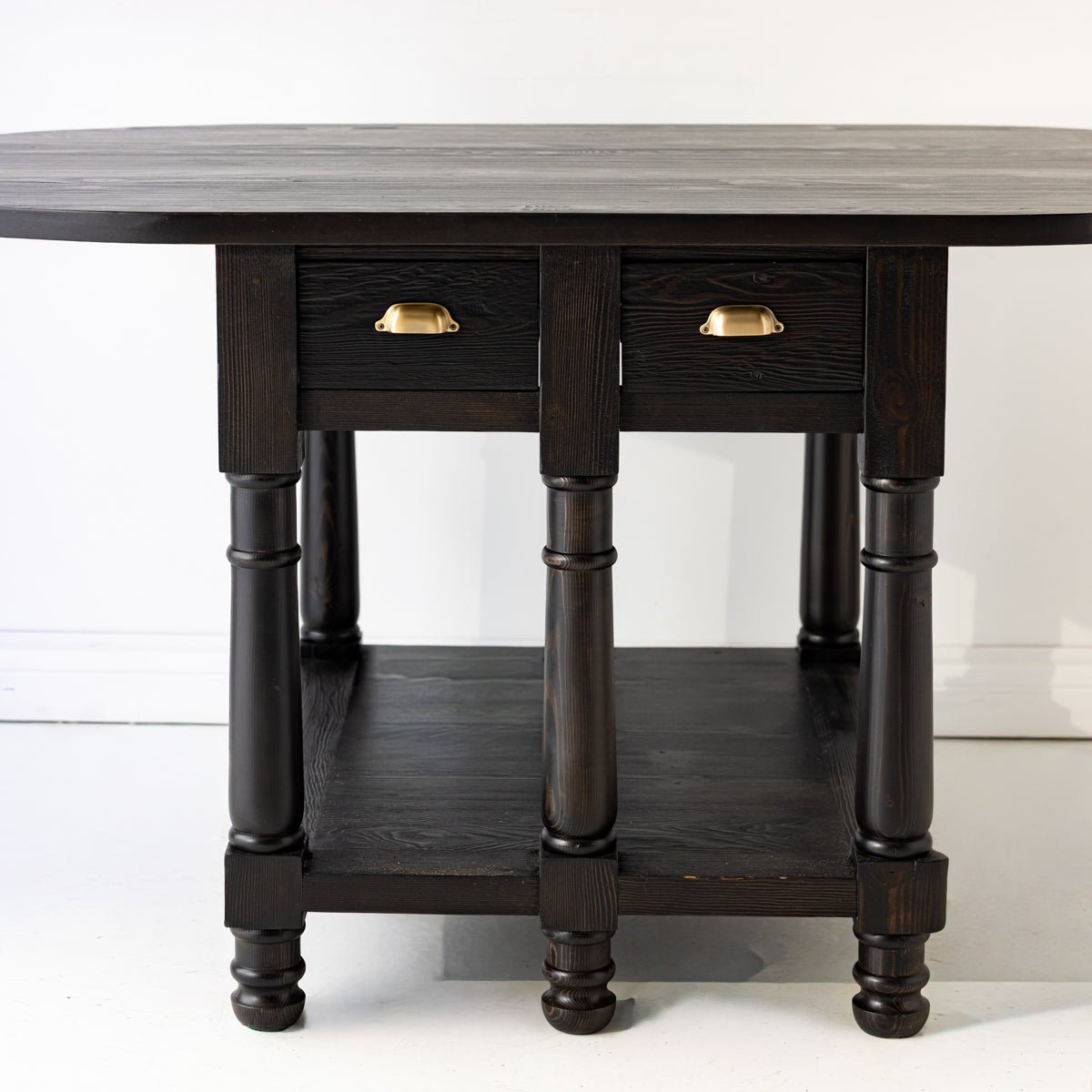Newport Reclaimed Wood Kitchen Island | Floor Sample - elsie green - reclaimed wood furniture