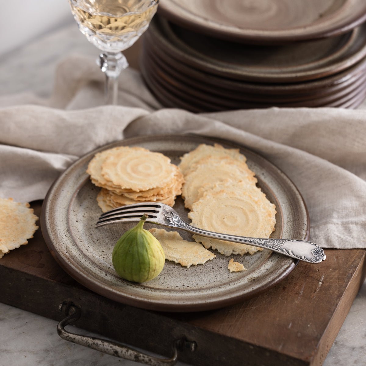 Niderviller Tolède Stoneware Dinner Plate Set of 4 - elsie green - the french kitchen