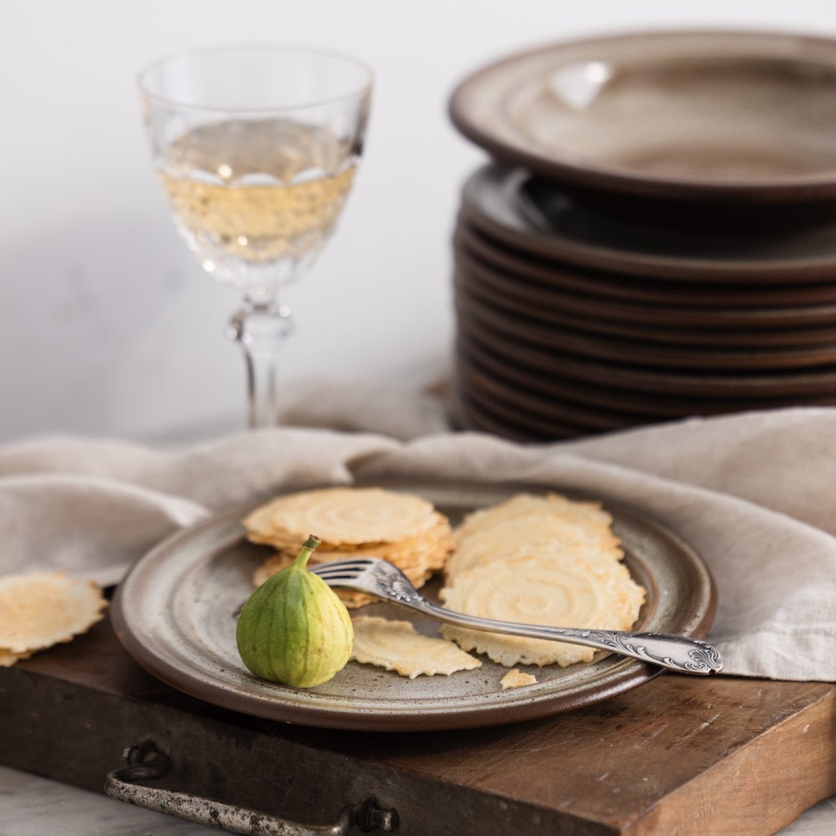 Niderviller Tolède Stoneware Dinner Plate Set of 4 - elsie green - the french kitchen