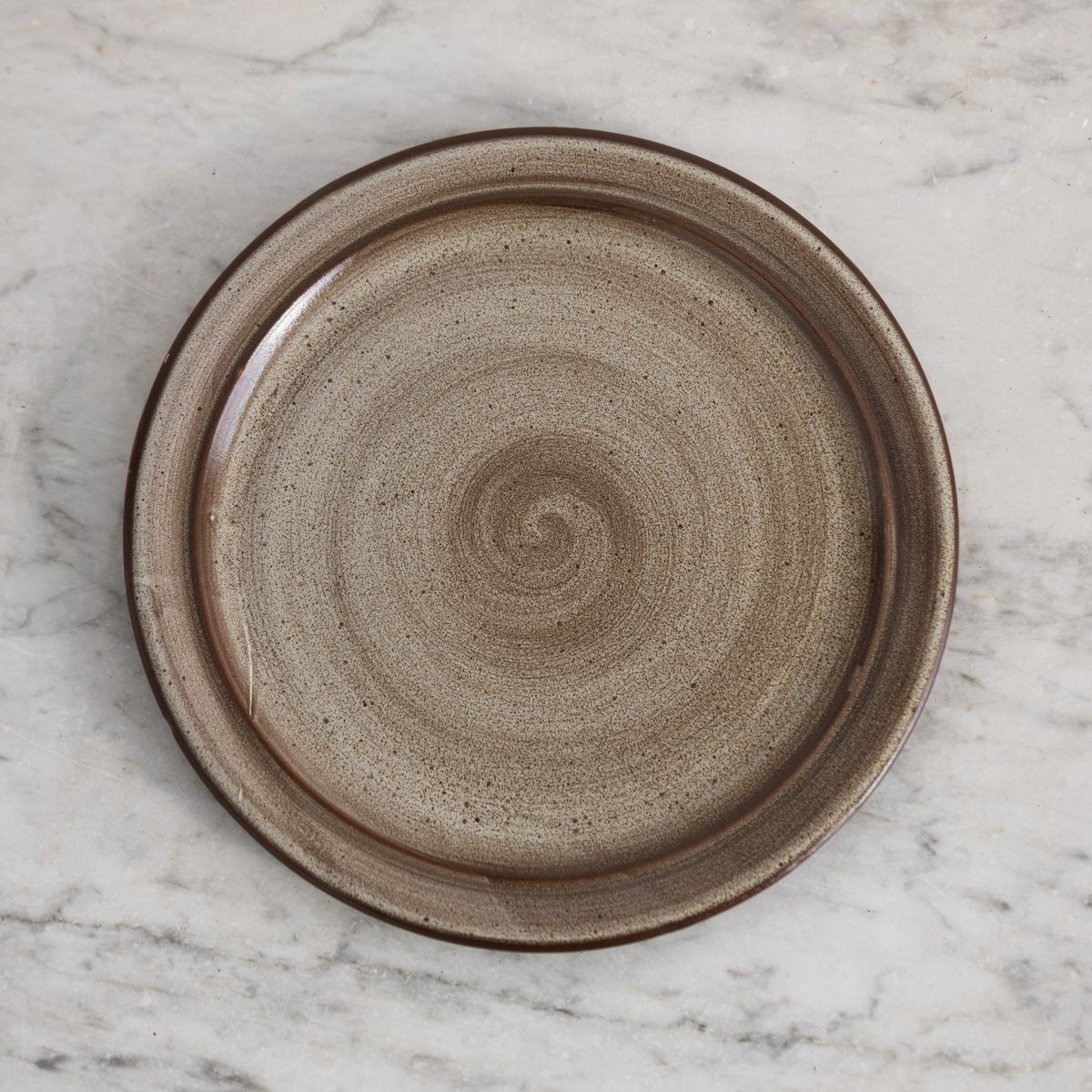 Niderviller Tolède Stoneware Platter, Serving Bowl and Silver Spoon - elsie green - the french kitchen