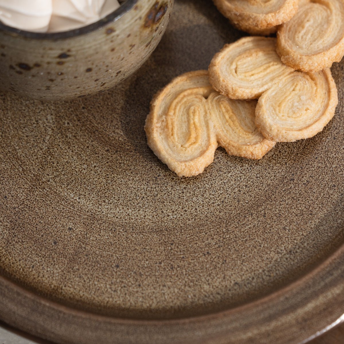 Niderviller Tolède Stoneware Platter with Hotel Silver Platter - elsie green - the french kitchen