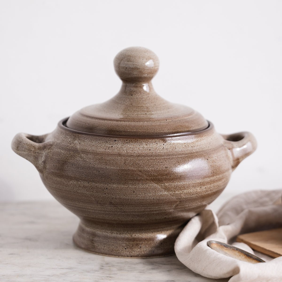 Niderviller Tolède Stoneware Tureen - elsie green - the french kitchen