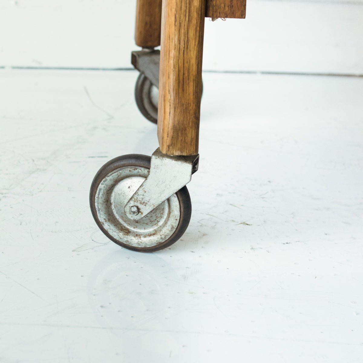 Oak Bar Cart - elsie green - furniture
