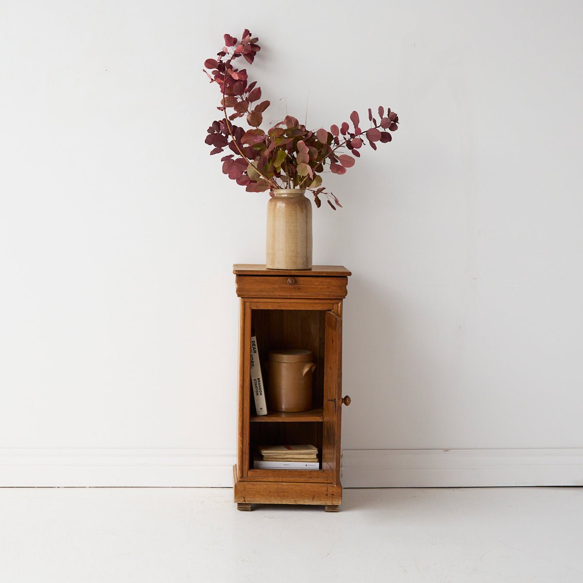 Oak Bedside Table - elsie green - furniture
