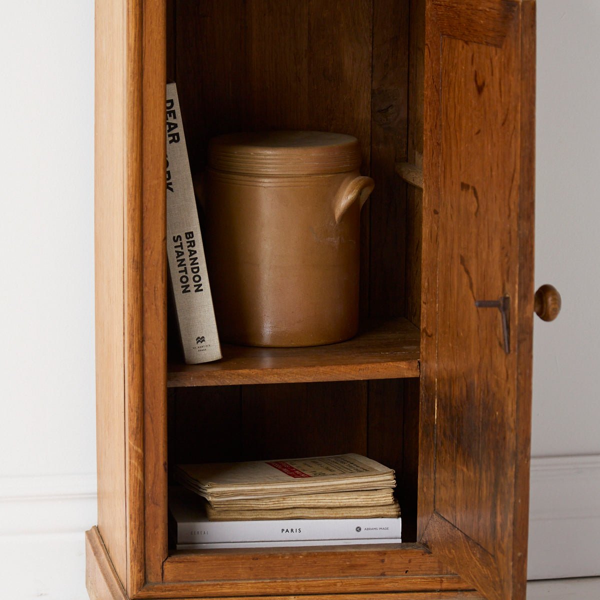 Oak Bedside Table - elsie green - furniture