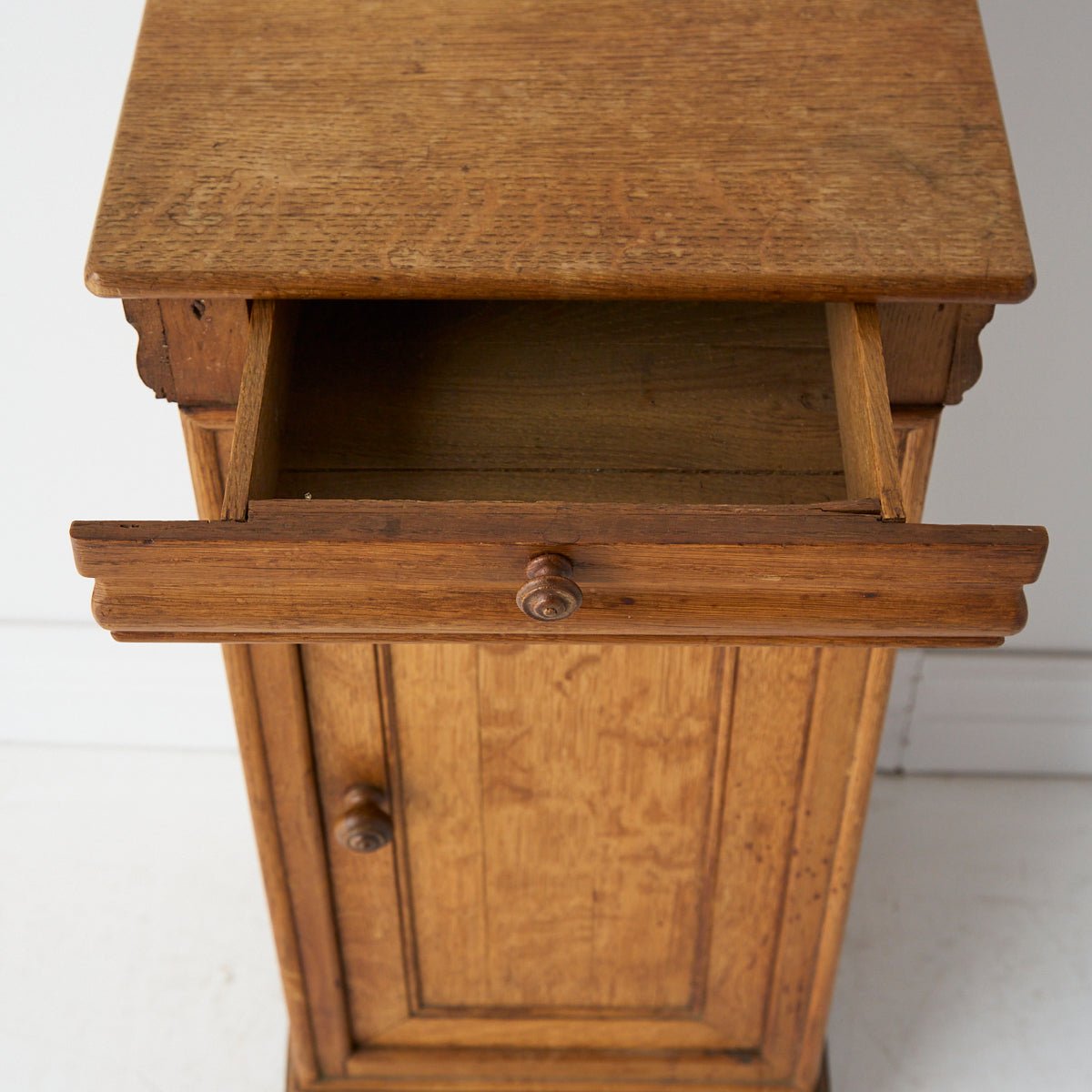 Oak Bedside Table - elsie green - furniture