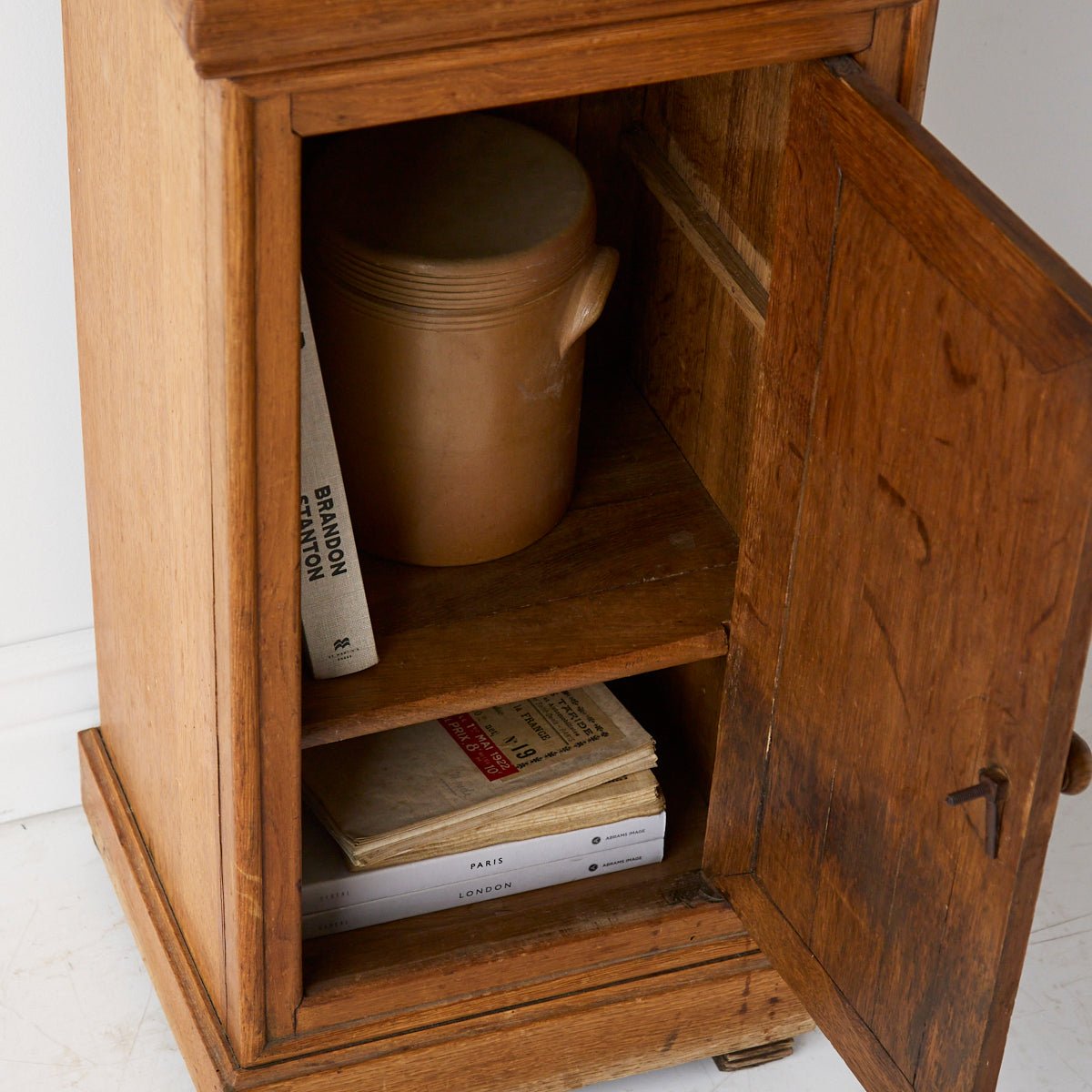 Oak Bedside Table - elsie green - furniture