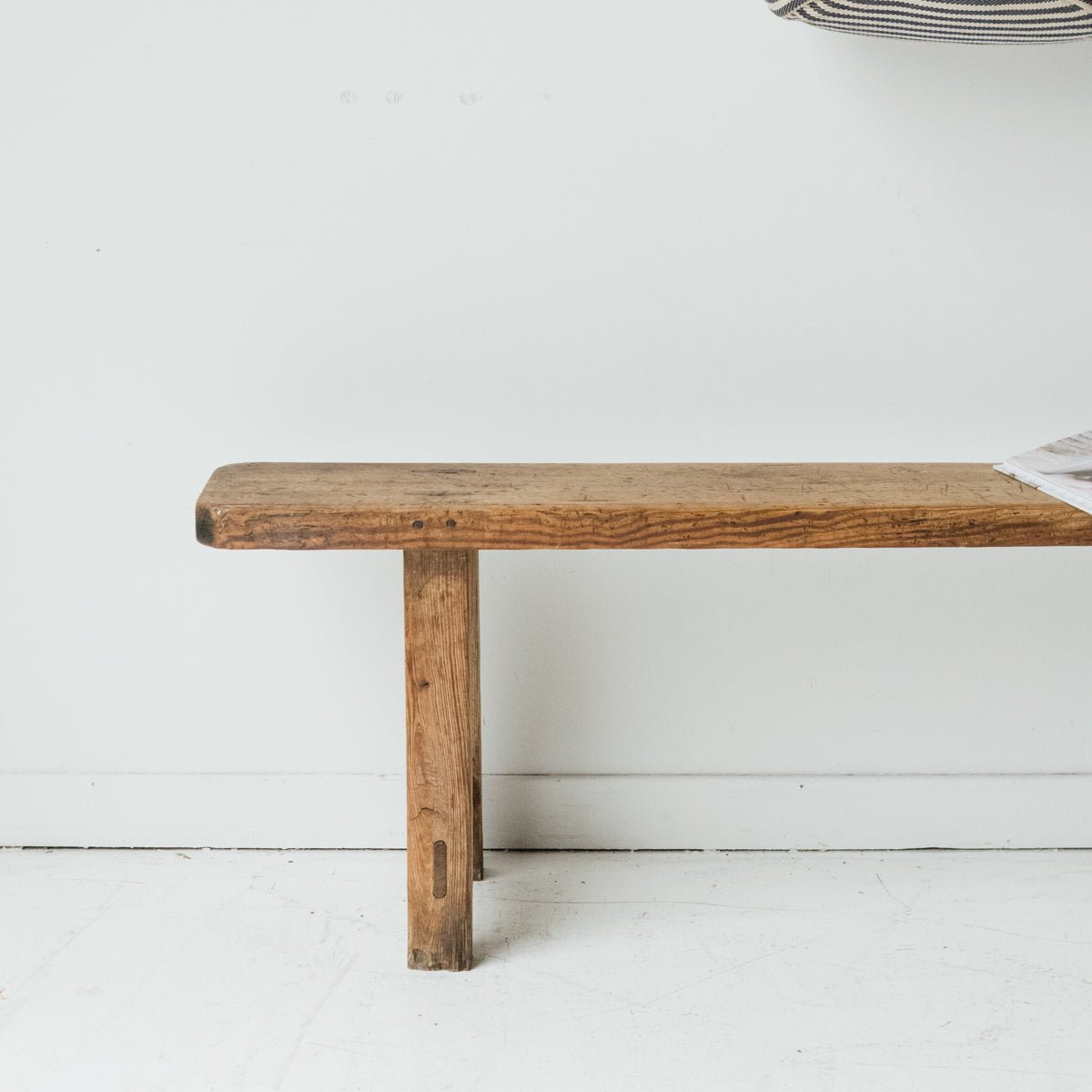 Oak Farm Bench - elsie green - furniture