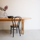 Oak Oval Farm Table - elsie green - Custom Furniture