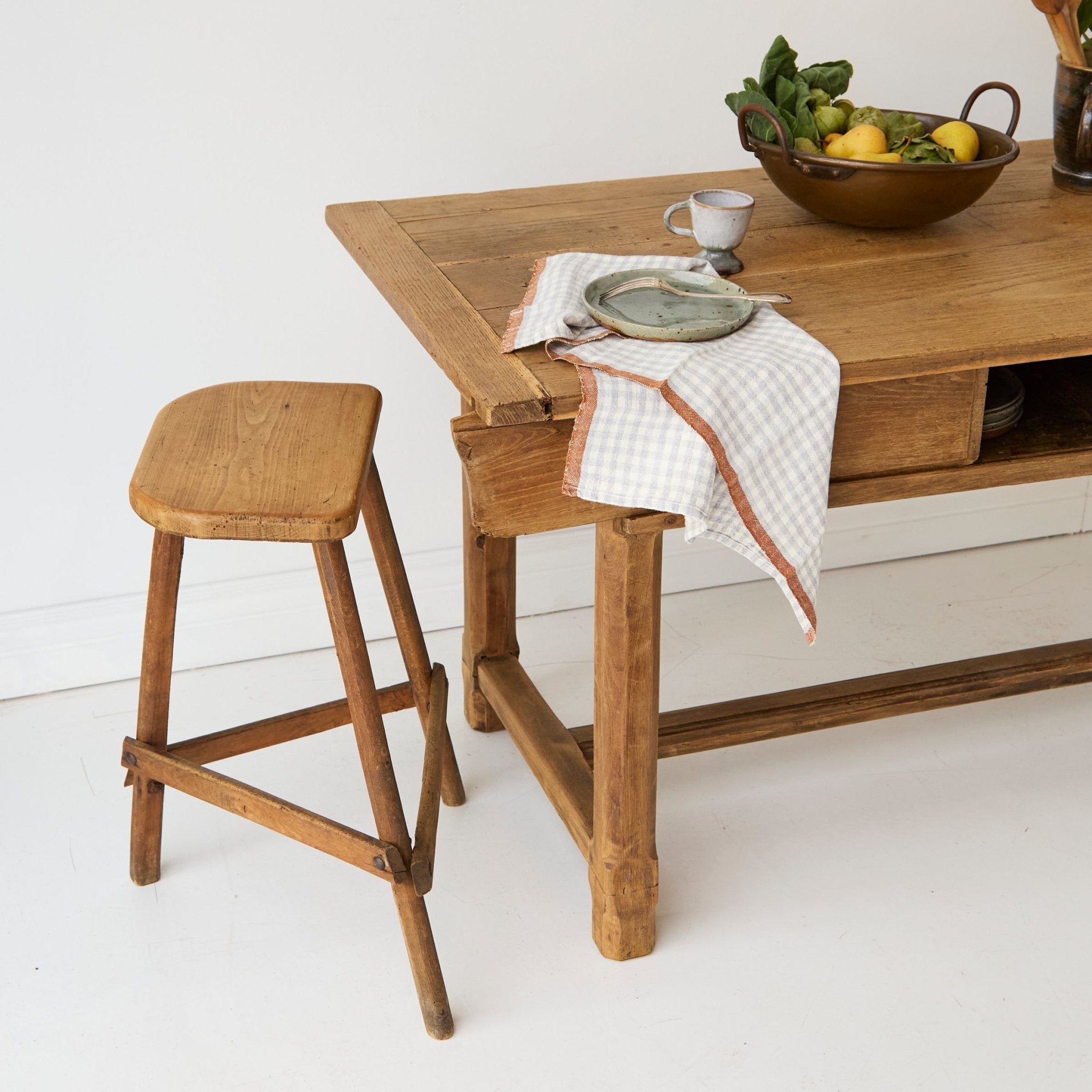 Oak Work Table - elsie green - furniture