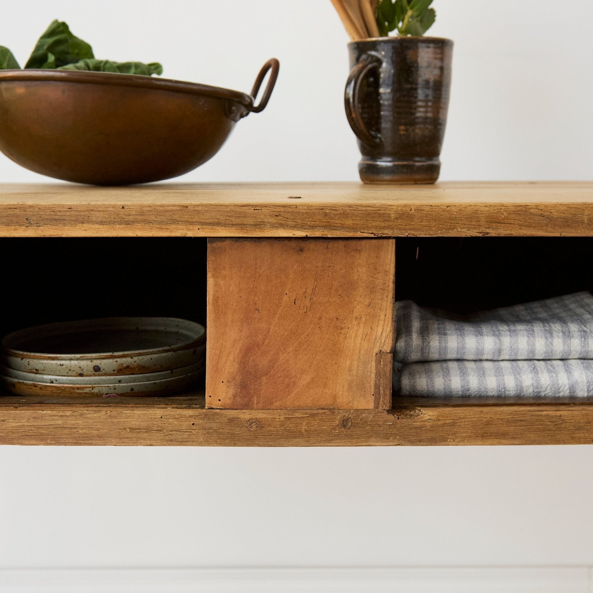 Oak Work Table - elsie green - furniture