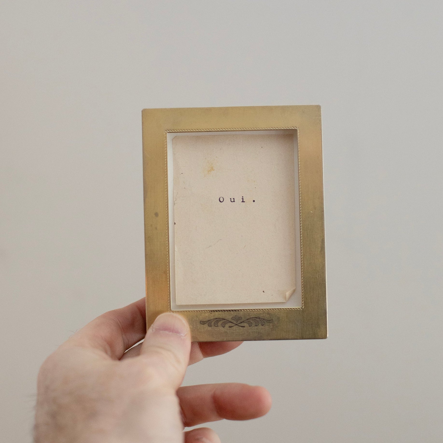 One Word Poems Series | Oui. | Jefferson Hayman - elsie green - art