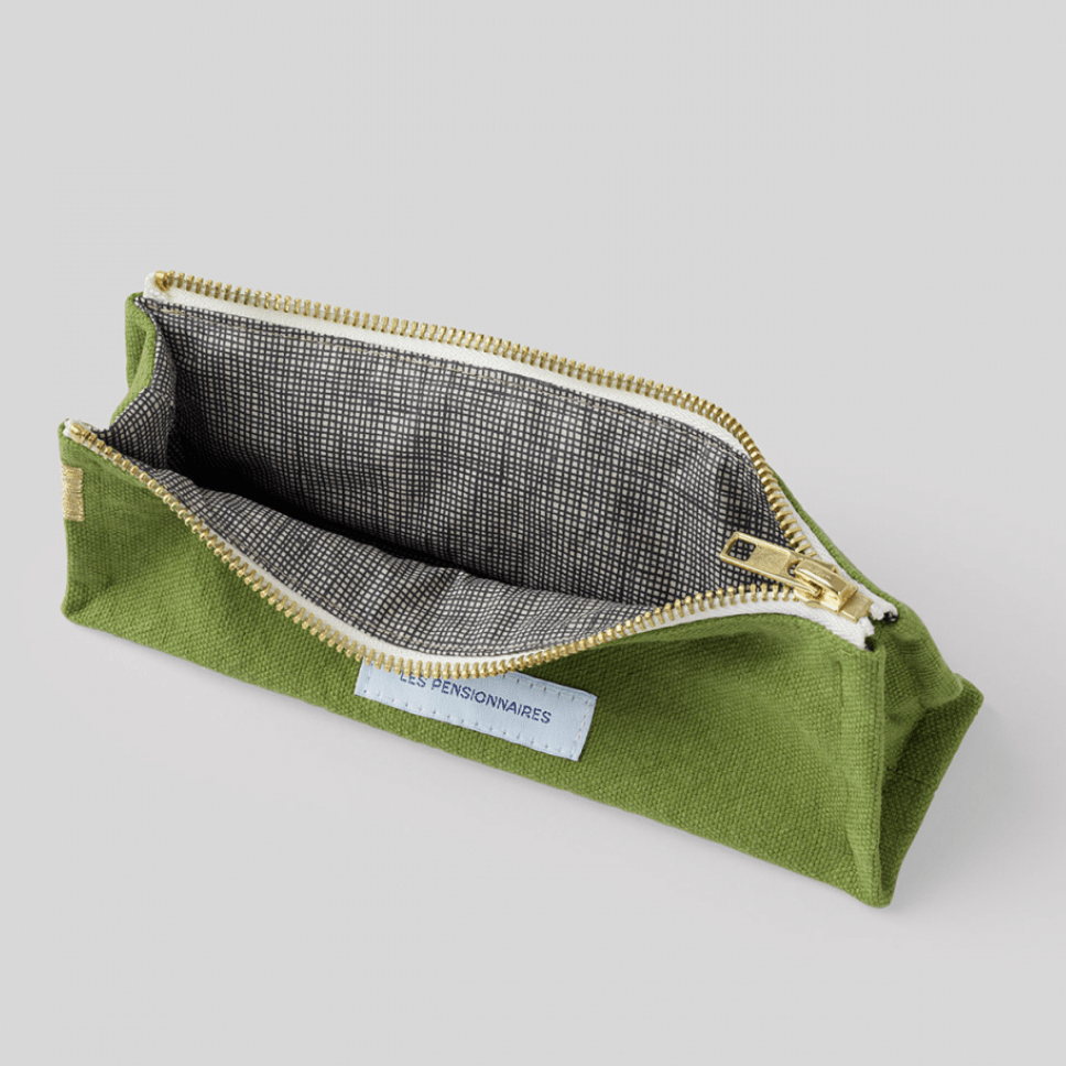 Organic Cotton Pencil Case - elsie green - Textiles