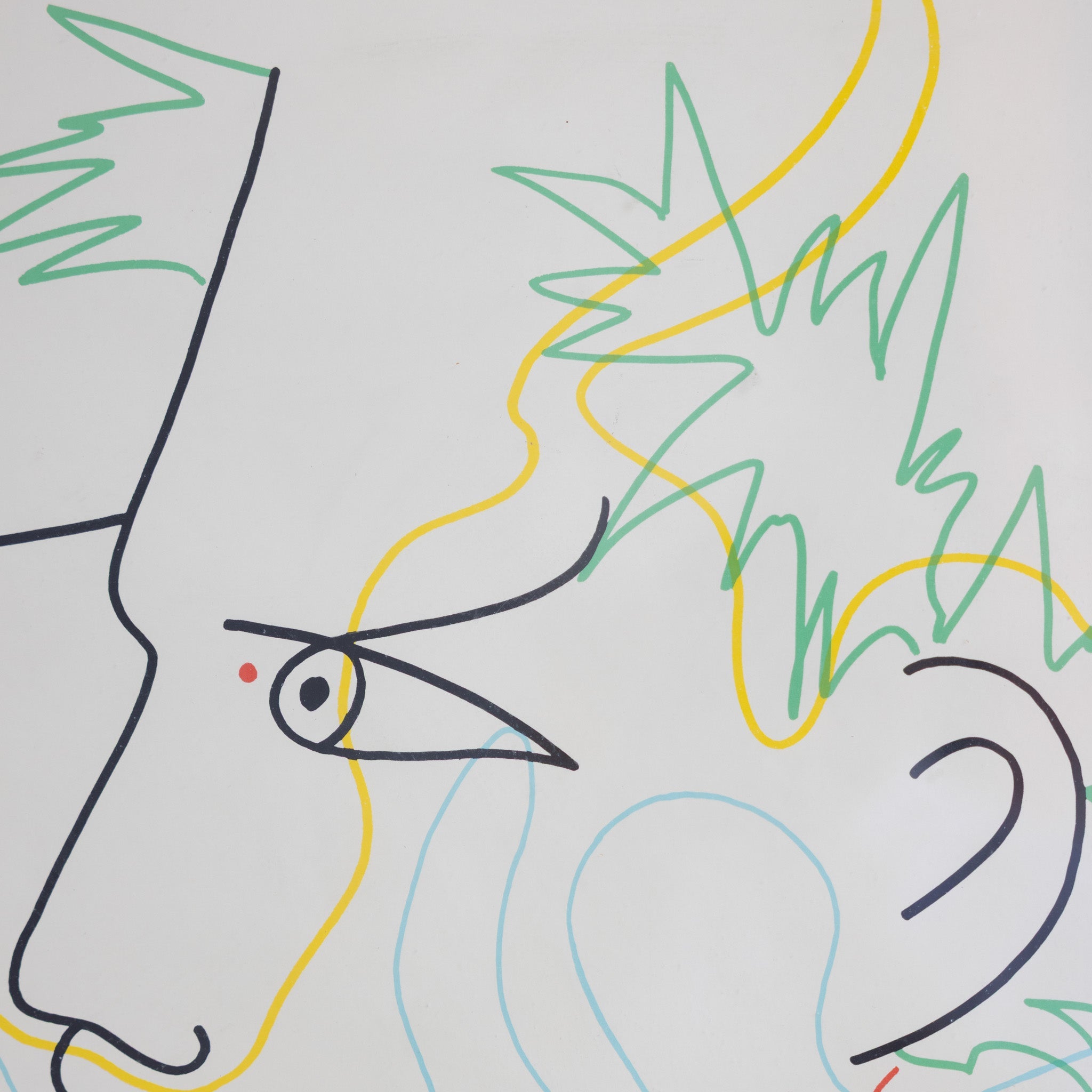 Orpheus with a Lyre Print | Jean Cocteau - elsie green - art