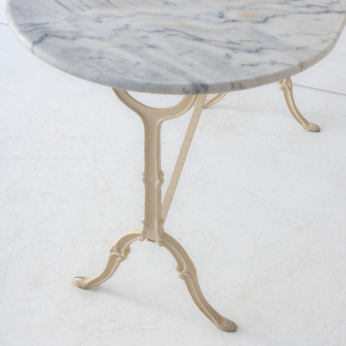 Oval Marble Bistro Table - elsie green - furniture