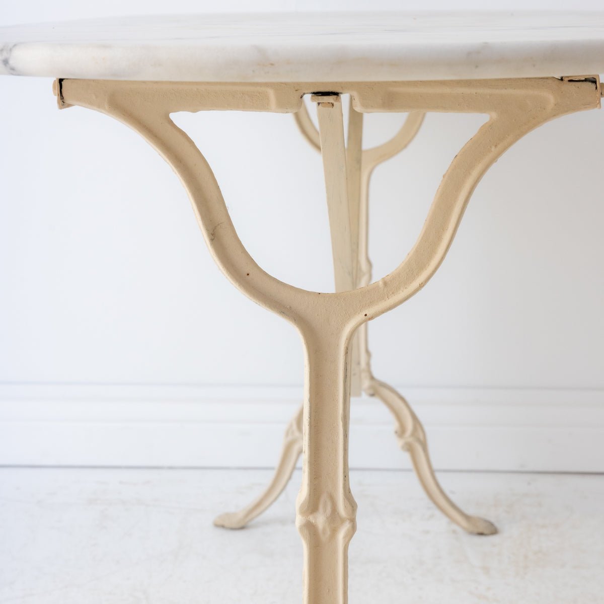 Oval Marble Bistro Table - elsie green - furniture