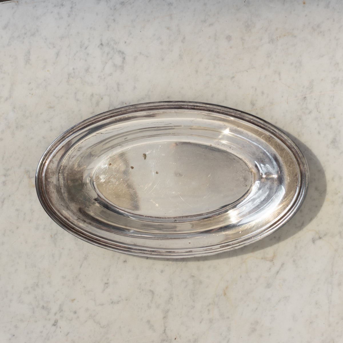 Oval Silver Bread Tray | The Patrick Orbe Collection - elsie green - the french kitchen