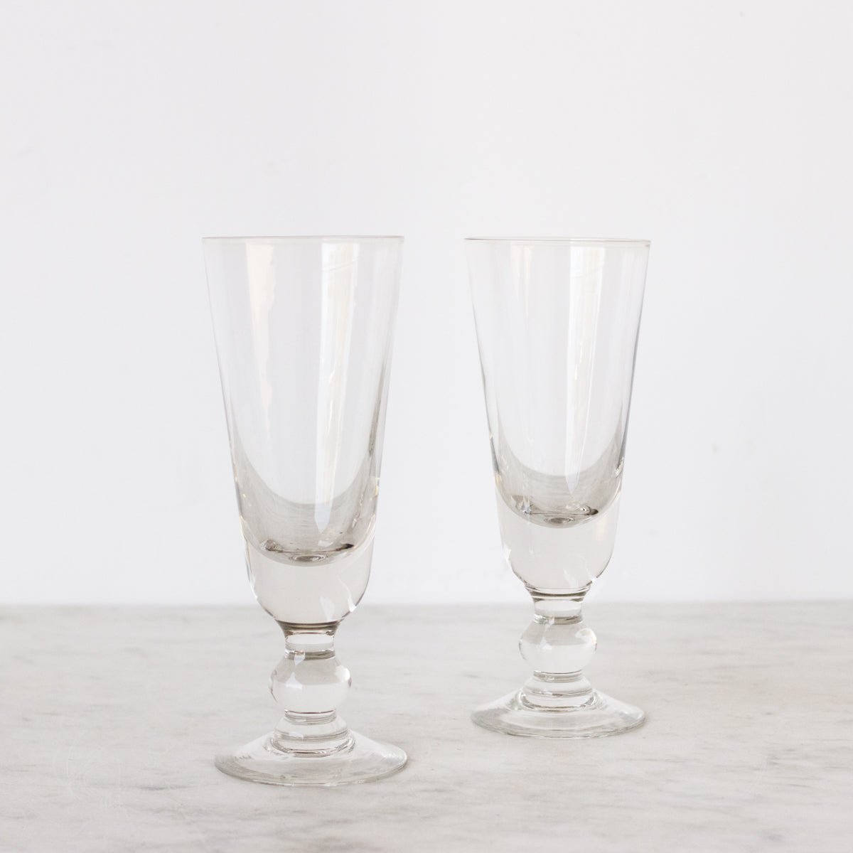Pair of Antique Absinthe Glasses - elsie green - the french kitchen