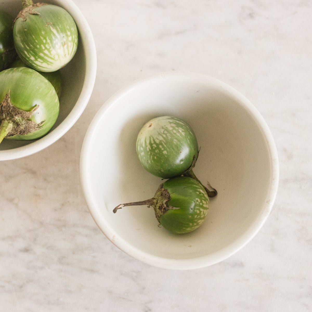 Pair of Antique Cafe Bowls - elsie green - The French Kitchen