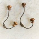 Pair of Antique Coat Hooks No. 131 - elsie green - decor