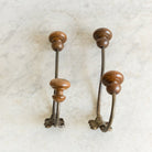 Pair of Antique Coat Hooks No. 131 - elsie green - decor