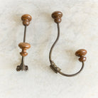 Pair of Antique Coat Hooks No. 131 - elsie green - decor
