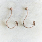 Pair of Antique Coat Hooks No. 135 - elsie green - decor