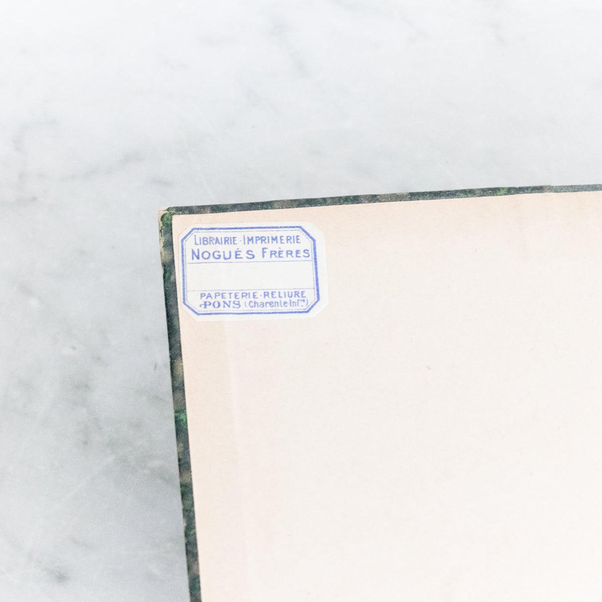 Pair of Antique French Novels - elsie green - decor