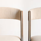 Pair of Baumann Kangaroo Chairs - elsie green - furniture