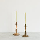 Pair Of Brass Candlesticks - elsie green - Decor