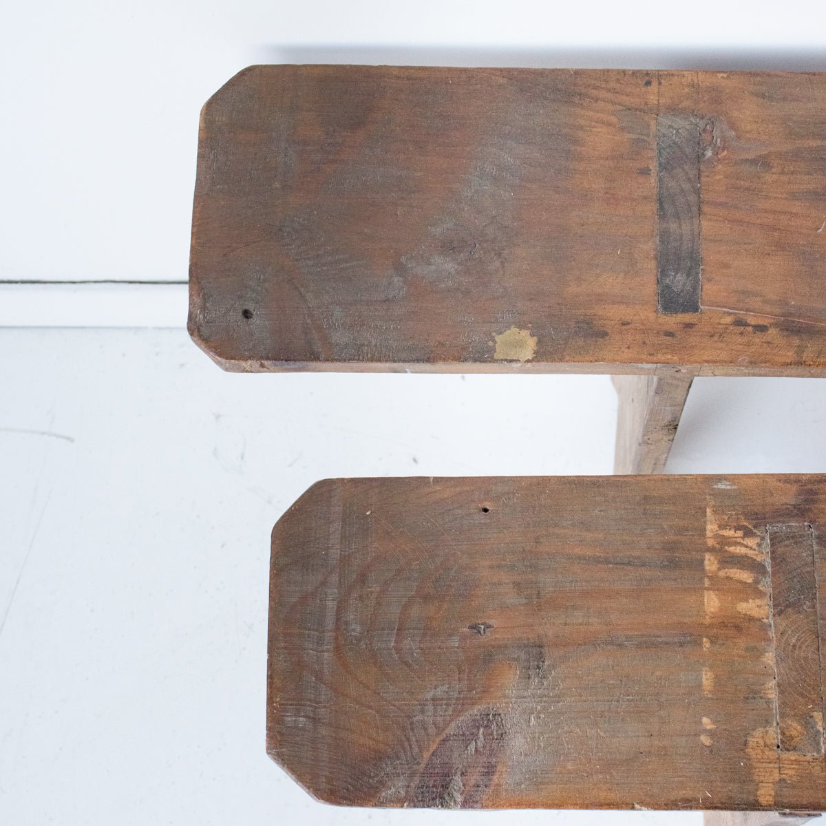 Pair Of Farm Benches - elsie green - furniture