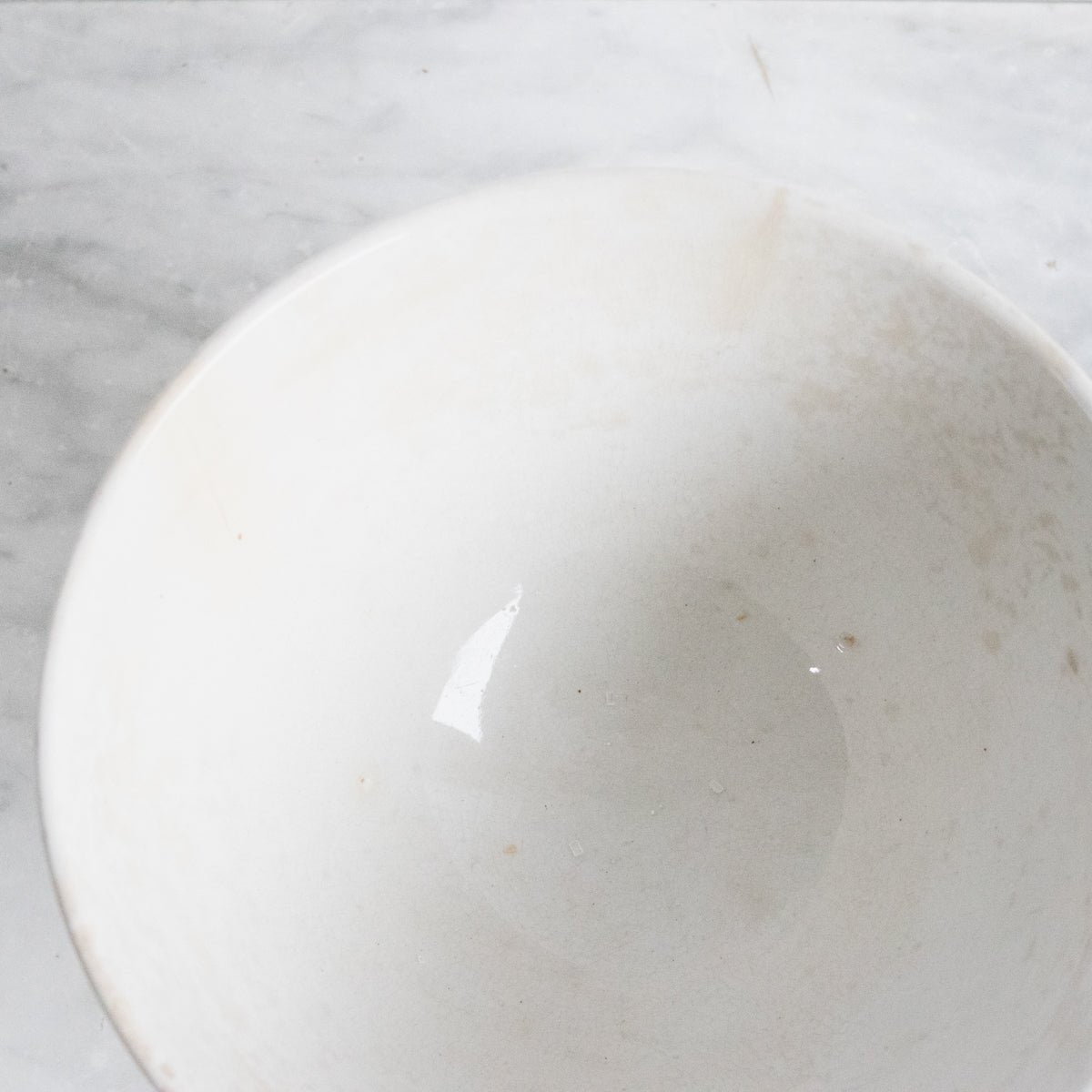 Pair Of Grande Ironstone Cafe Bowls - elsie green - The French Kitchen